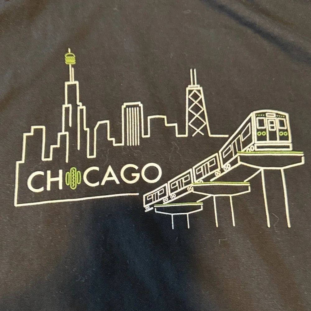 Chicago Skyline Shake Shack Graphic Tee - Picture 3 of 3
